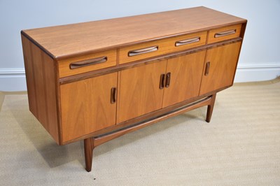 Lot 1148 - G-PLAN; a 'Fresco' range teak sideboard with...
