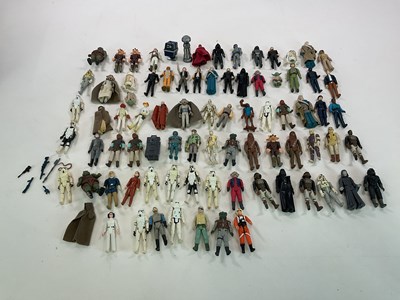Lot 332 - STAR WARS FIGURES; a large collection of more...
