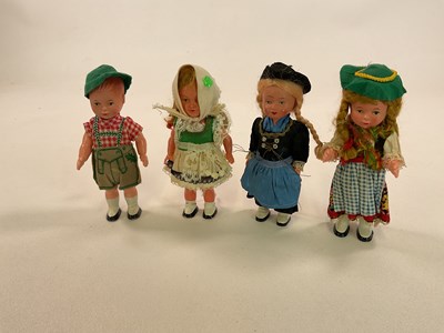 Lot 375 - A small collection of celluloid clockwork...