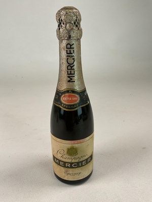 Lot 716 - CHAMPAGNE; a half bottle of Mercier Champagne,...