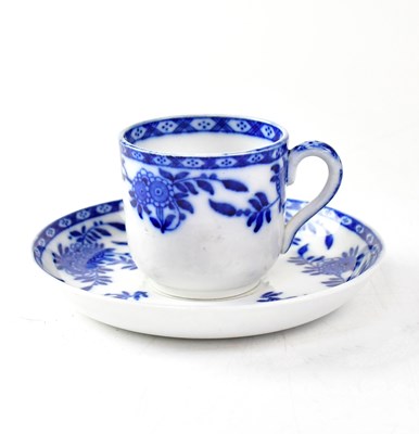 Lot 696 - RED STAR LINE; a blue and white coffee cup and...