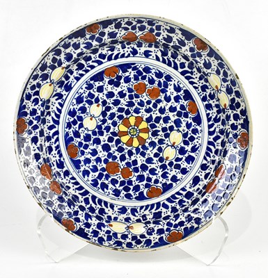 Lot 2744 - An early 18th century Dutch Delft tin glazed...