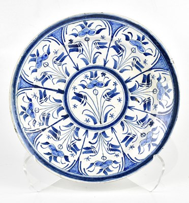 Lot 2745 - An early 18th century Dutch Delft tin glazed...
