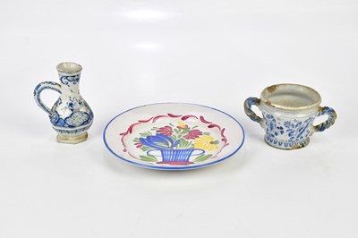Lot 2768 - A late 17th / early 18th century tin glazed...