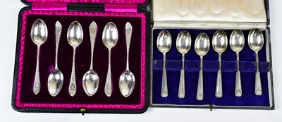 Lot 2300 - WAKELY & WHEELER; a cased set of six Victorian...