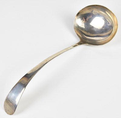 Lot 2270 - VINERS; a George V hallmarked silver soup...