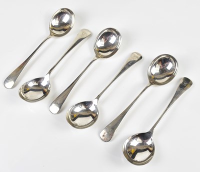 Lot 2249 - BARKER BROTHERS SILVER LTD; a set of six...
