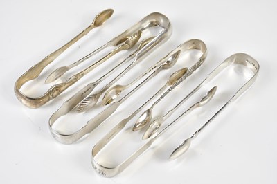 Lot 2248 - JOHN SMYTH; a set of Victorian hallmarked...