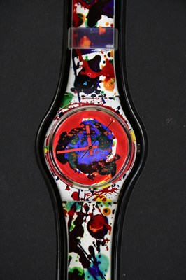 Lot 925 - SWATCH; an unused limited edition watch,...
