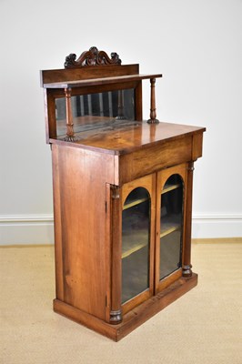 Lot 1026 - A Victorian mahogany chiffonier of small...