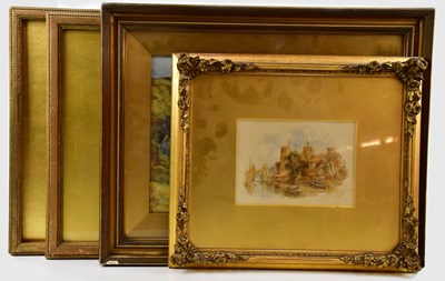 Lot 1638 - B MCMASTER; watercolour, coastal scene, 26 x...