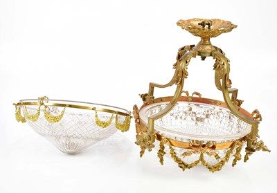 Lot 1561 - A good quality reproduction hanging ceiling...