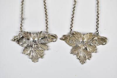 Lot 2163 - GEORGE UNITE; two Victorian hallmarked silver...