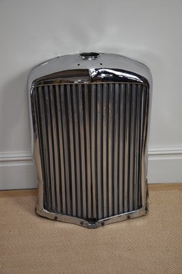 Lot 1261 - A Bentley chrome Type R radiator grill circa...