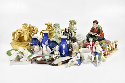 Lot 2724 - An assortment of decorative ceramics including...