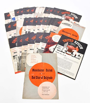 Lot 1460 - MANCHESTER UNITED INTEREST; a collection of...