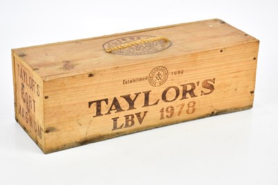 Lot 2786 - PORT; a magnum bottle of Taylor's LBV port...