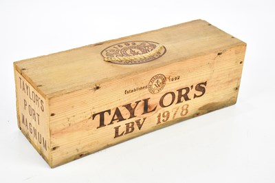Lot 2787 - PORT; a magnum bottle of Taylor's LBV port...