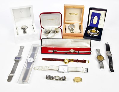 Lot 521 - A collection of fashion watches to include...