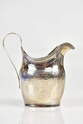 Lot 2188 - GEORGE BURROWS; a Georgian hallmarked silver...