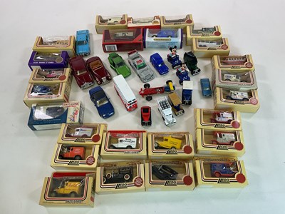 Lot 393 - LLEDO; a collection of Lledo, Corgi and Dinky...