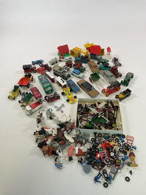 Lot 384 - A large collection of diecast and plastic toys...