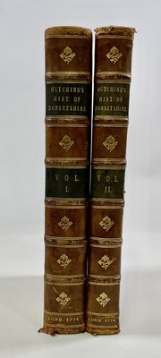 Lot 1418 - JOHN HUTCHINS M.A, 'The History and...