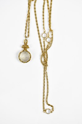 Lot 504 - An unusual Victorian inspired goldette triple...