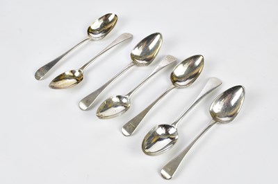 Lot 2251 - Eight assorted hallmarked silver dessert...
