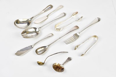 Lot 2247 - GEORG JENSEN, a silver serving spoon, length...