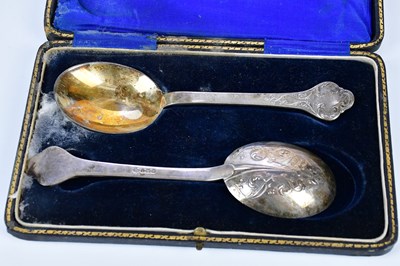 Lot 2305 - WILLIAM HUTTON & SON; a pair of hallmarked...