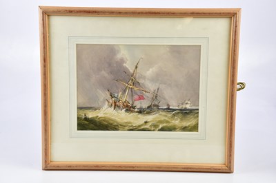 Lot 1607 - GEORGE CHAMBERS OWS (1803-1840) ; watercolour,...