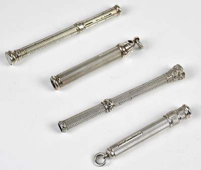 Lot 1332 - SAMPSON MORDAN & CO; a George IV hallmarked...