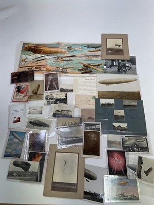 Lot 1374 - ZEPPELIN INTEREST; an incredible archive of...
