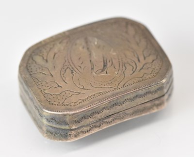 Lot 1401 - SAMUEL PEMBERTON; a small George III...