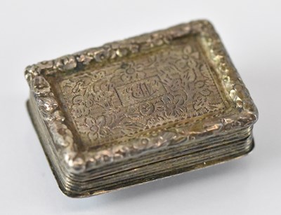 Lot 1400 - THOMAS SHAW; a William IV hallmarked silver...