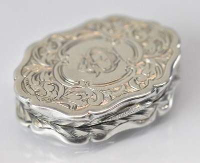 Lot 1367 - GEORGE UNITE; a Victorian hallmarked silver...