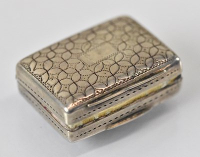 Lot 1393 - THOMAS SHAW; a small William IV hallmarked...