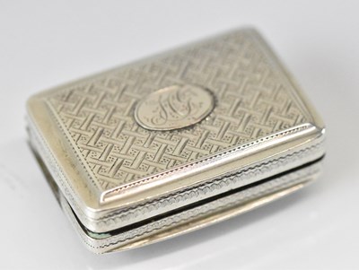 Lot 1394 - JOSEPH TAYLOR; a George III hallmarked silver...
