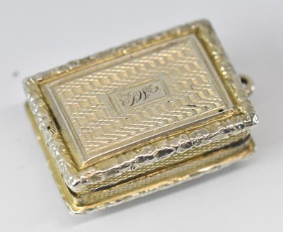 Lot 1391 - JOHN BETTRIDGE; a George IV hallmarked silver...