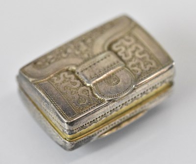 Lot 1405 - JOHN BETTRIDGE; a small George III hallmarked...