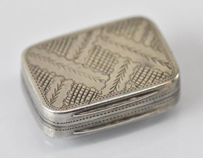Lot 1419 - A small George III hallmarked silver...