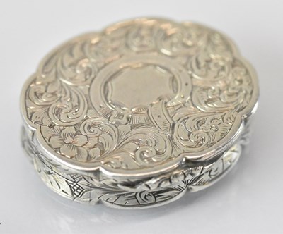 Lot 1374 - ASTON & SON; a Victorian hallmarked silver...