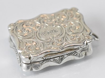 Lot 1379 - FREDERICK MARSON; a Victorian hallmarked...