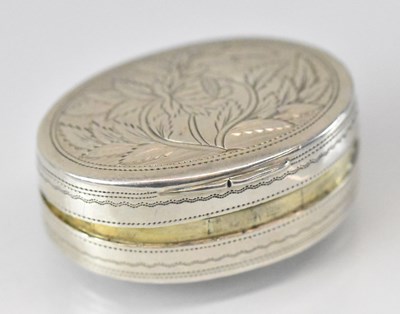 Lot 1413 - THOMAS WILLMORE; a George III hallmarked...