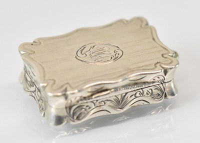 Lot 1414 - EDWARD SMITH; a Victorian hallmarked silver...