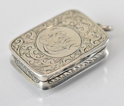 Lot 1409 - GEORGE UNITE; a Victorian hallmarked silver...