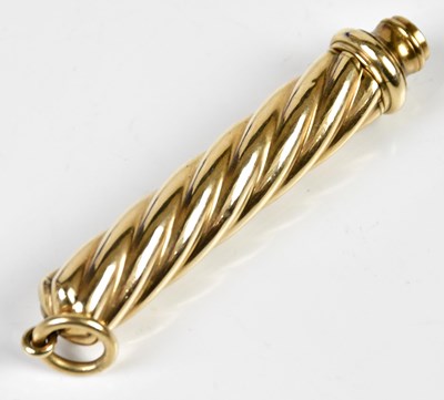 Lot 1340 - SAMPSON MORDAN; a Victorian yellow metal...