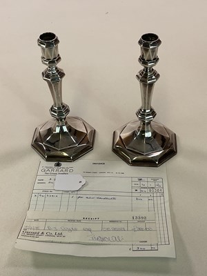 Lot 1038 - SPINK & SON; a pair of Britannia standard...