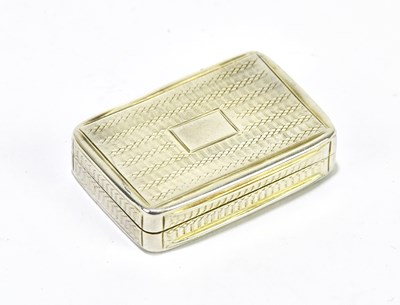 Lot 2342 - JOSEPH WILLMORE; a William IV hallmarked...